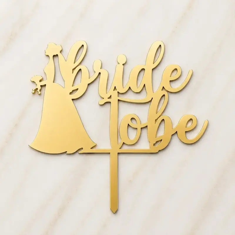 Premium Bride To Be Topper