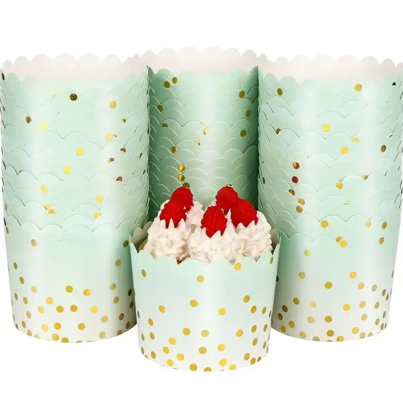 Metallic Cupcake Linear(50pcs)Set