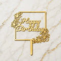 Premium Happy Birthday 5inch Topper