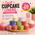 Small Cupcake Linner