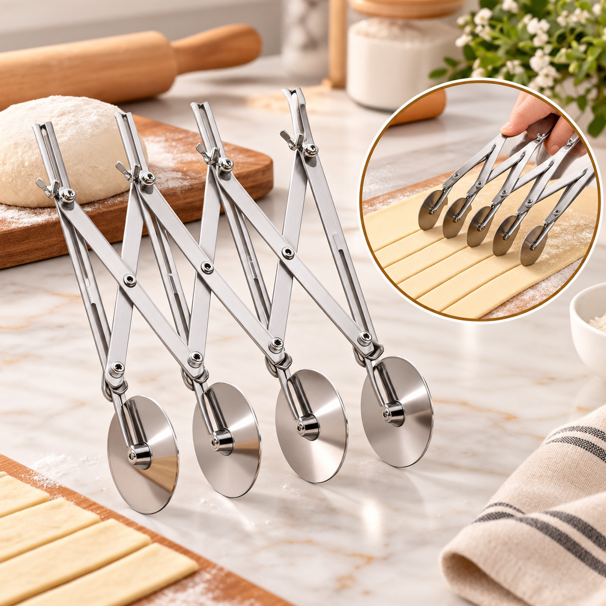 Stainless Dough Divider
