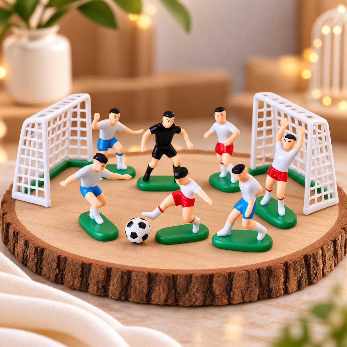 Football Player Toy Set