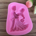 Dancing Valentine Wedding Couple Mould