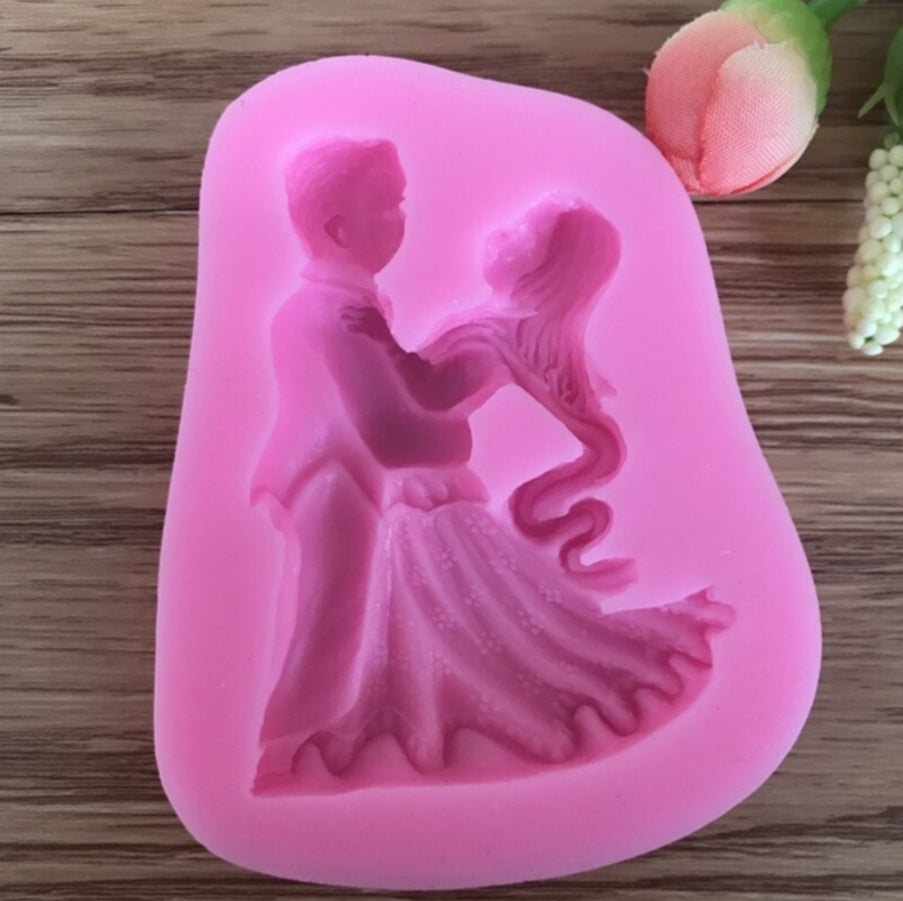 Dancing Valentine Wedding Couple Mould