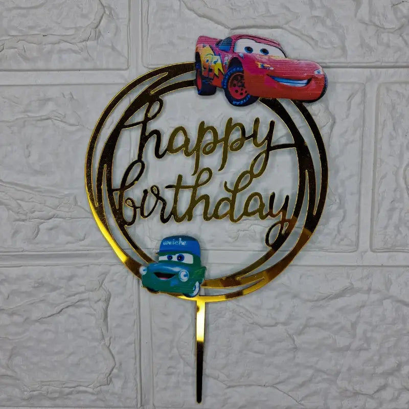 Happy Birthday Theme Topper