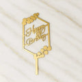Premium Happy Birthday 5inch Topper