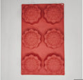 Flower Silicone Mould (6 Cavity)