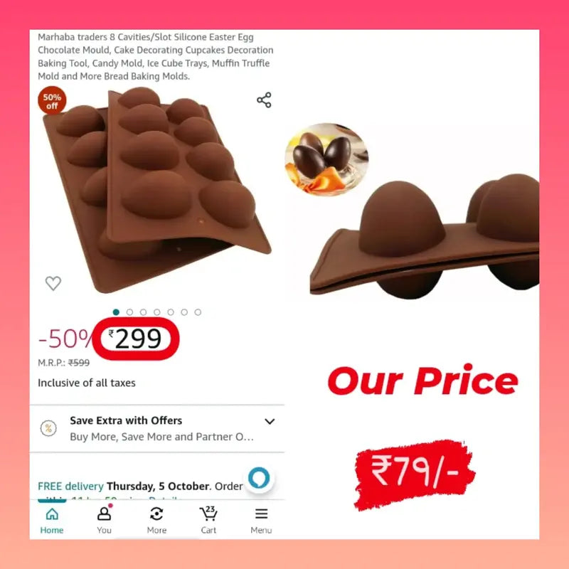 Egg Chocolate Mould