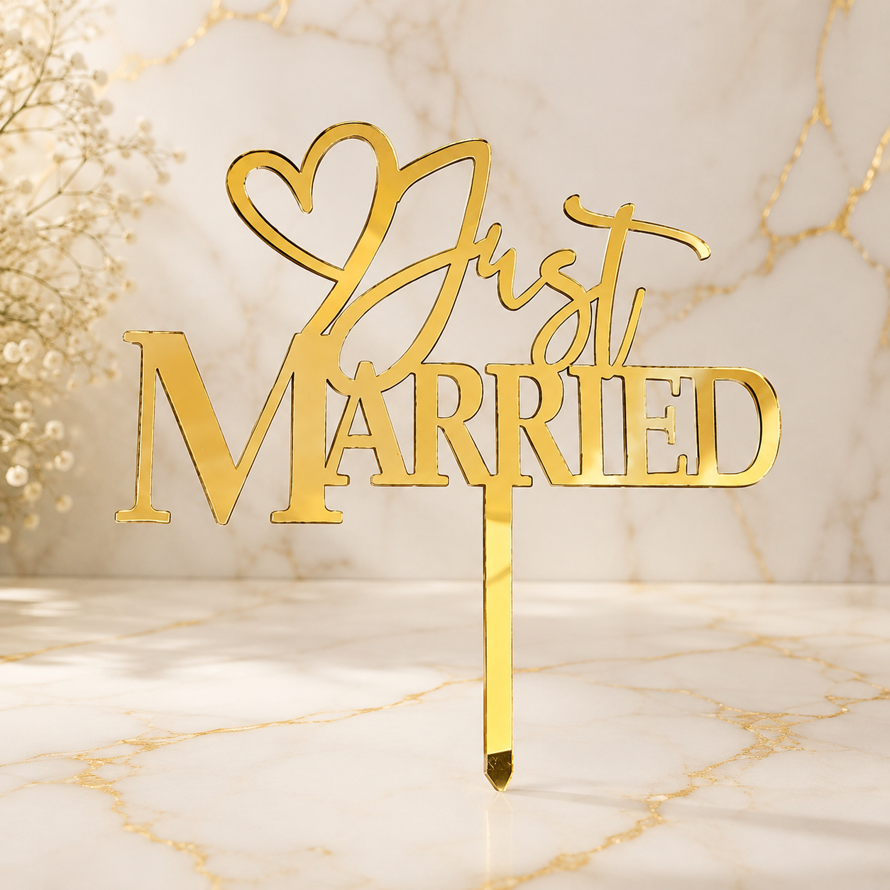 Just Married Topper