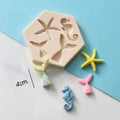 Mermaid StarFish Silicone Mould