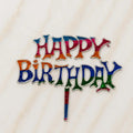 Happy Birthday Small Multicolour Tag