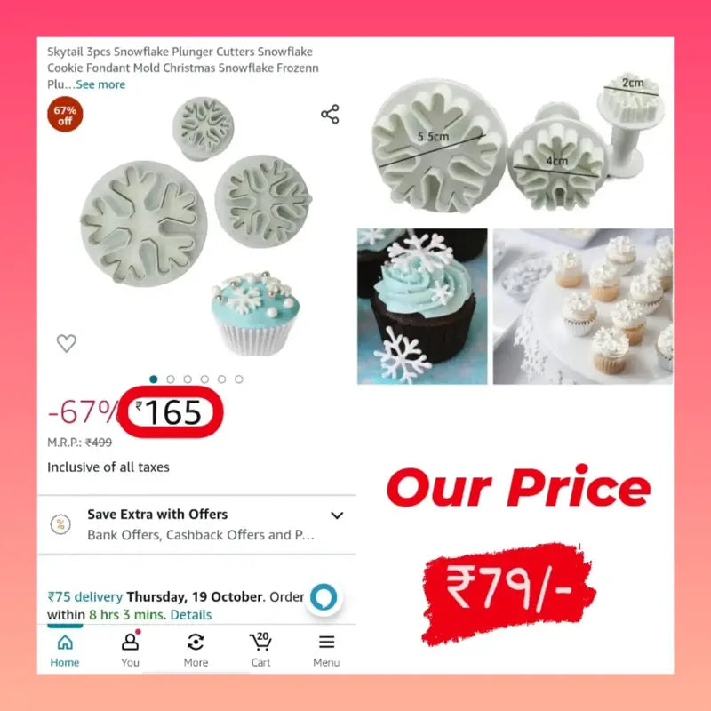 Snow Flakes Plunger