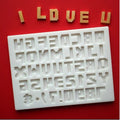 Alphabet Game Letter Silicone Mould