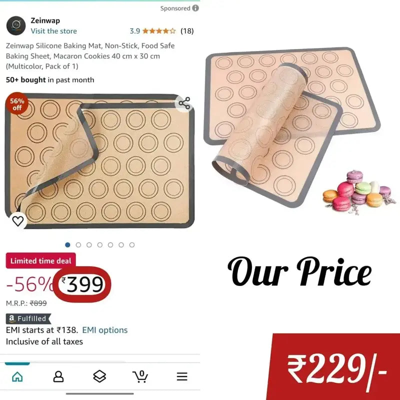 Macroon Sheet(15.6*11.6inch)