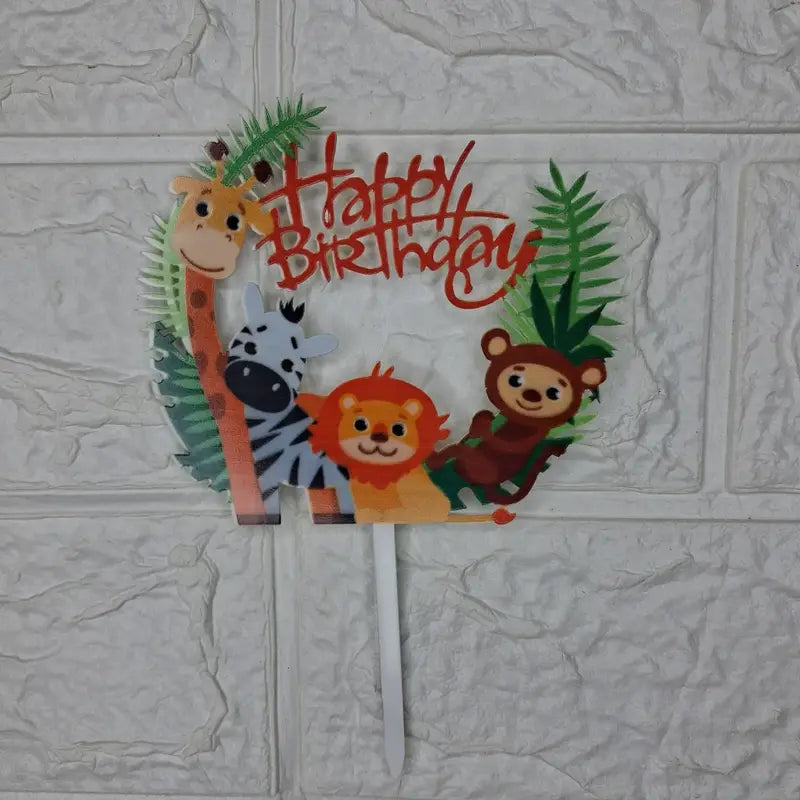 Happy Birthday Theme Topper