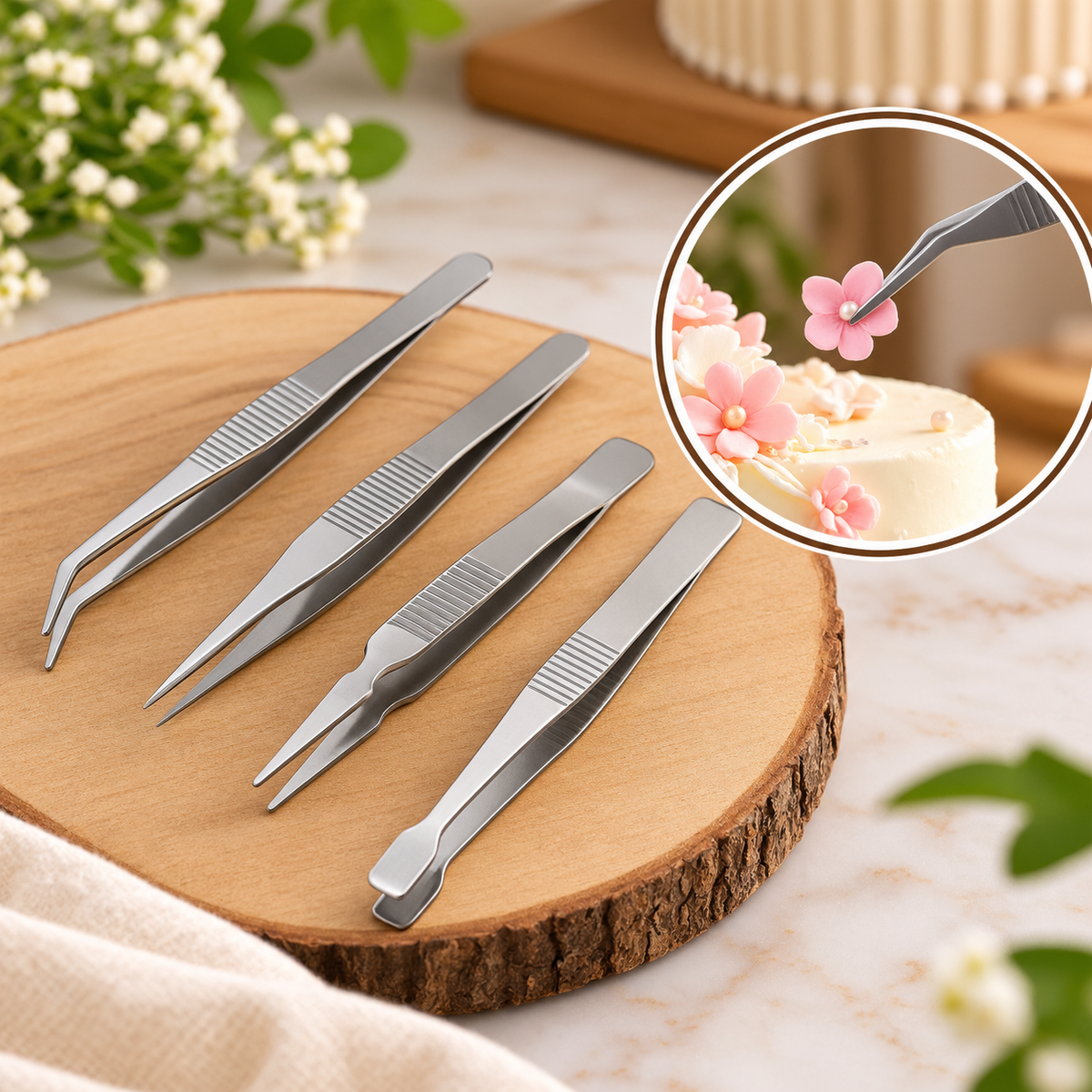 Tweezer(4pcs)Set