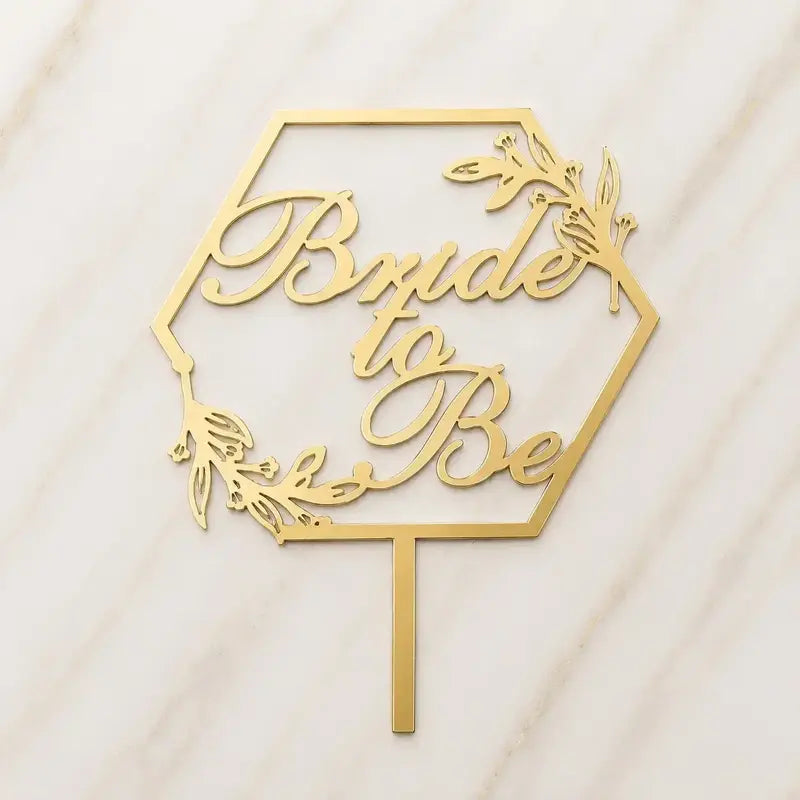 Premium Bride To Be Topper