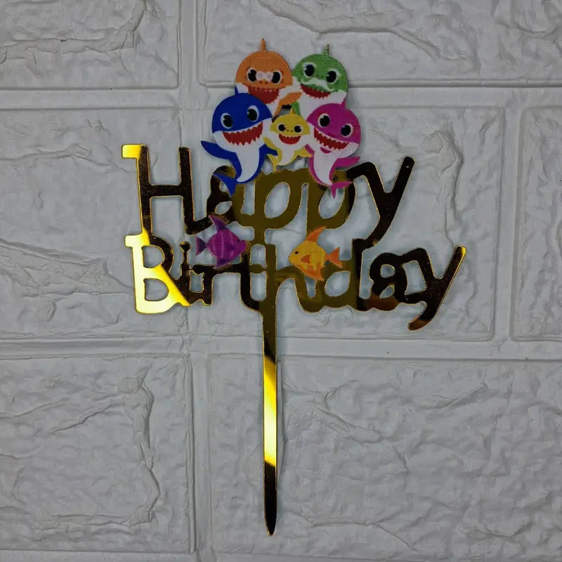 Happy Birthday Theme Topper