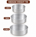 Medium Weight Aluminium Tin(6,7,8inch)Set