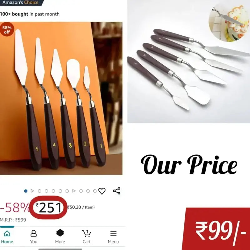 Palette Knife(5pcs)Set