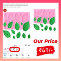 Leaves 12 in 1 Silicone Mould