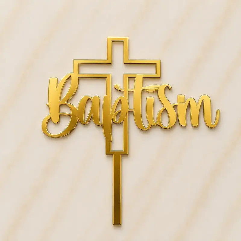 Baptism Topper