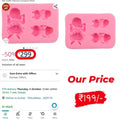 Baby 3 in 1 Silicone Mould