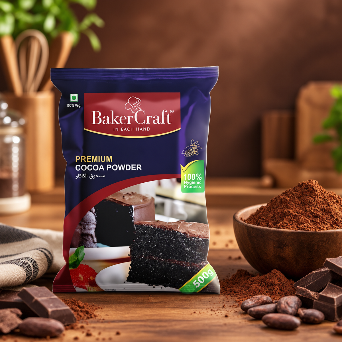 BakersCraft Dark Coco Powder
