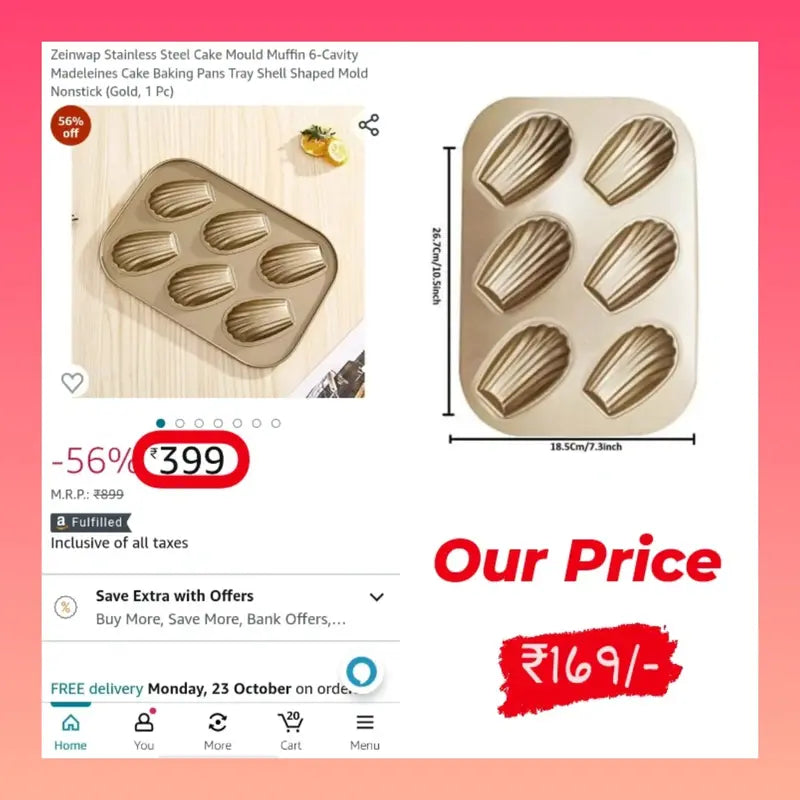 Shell Tray Gold