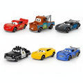 McQueen Car Cake Decoration Set (6 Pcs)