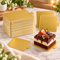 Gold Pastry Bases(100ml Capacity)