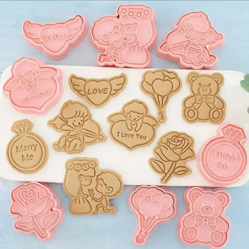 Love Fondant Cutter(8pcs)Set