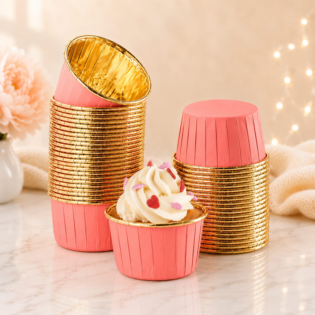 Premium Cupcake Liners  ₹3/- Each (MOQ: 5 Pcs)