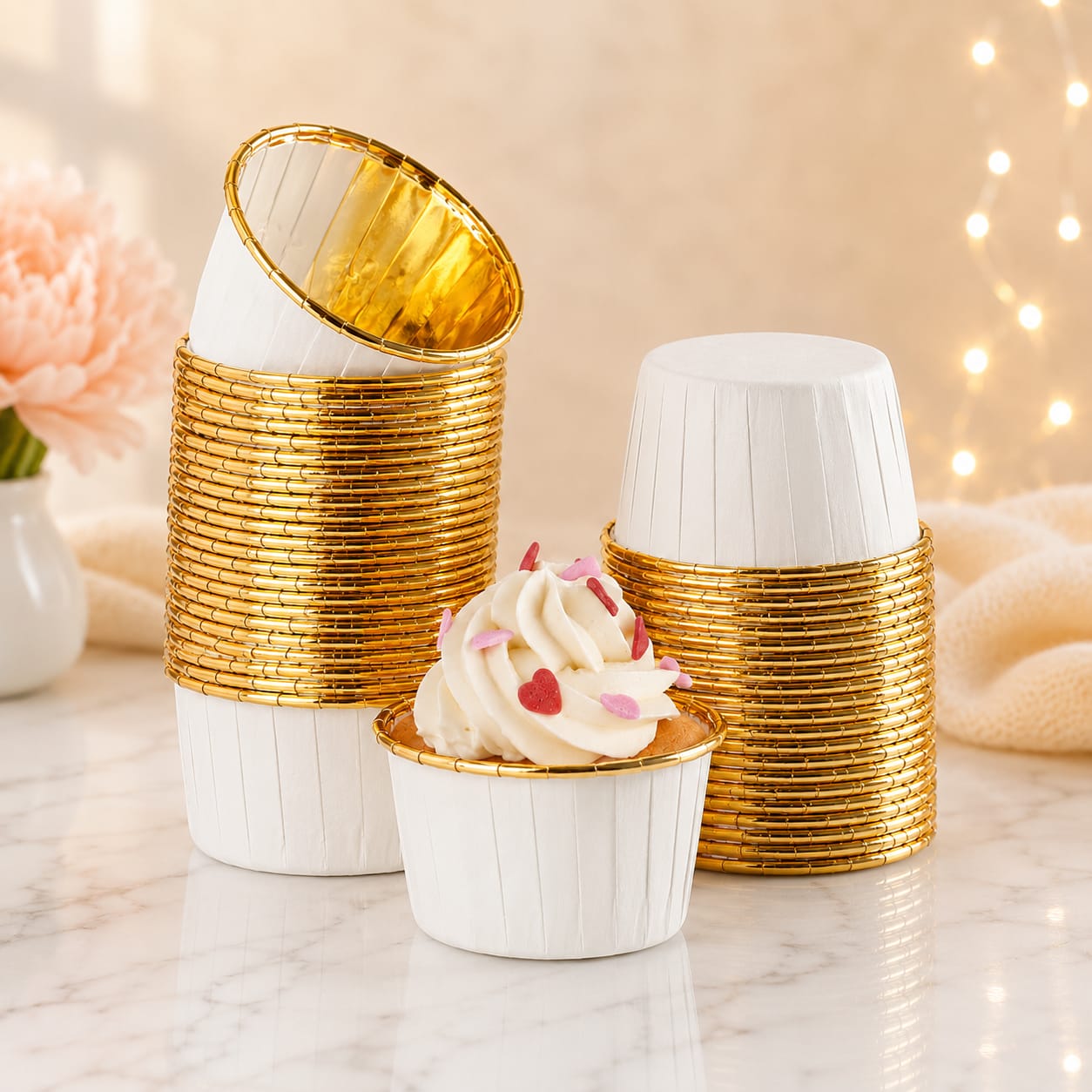 Premium Cupcake Liners  ₹3/- Each (MOQ: 5 Pcs)