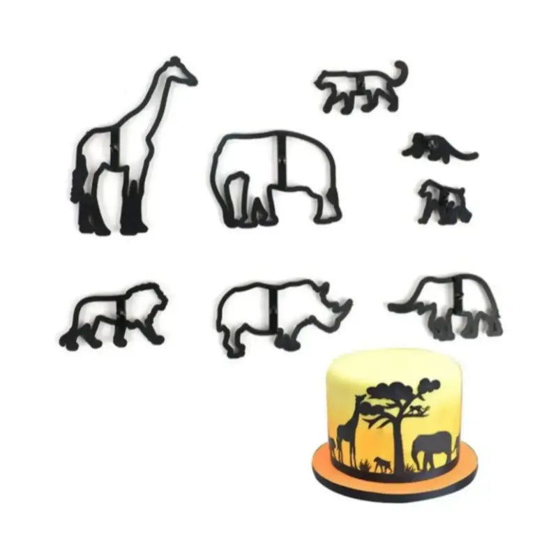 Safari Cutter(8pcs)Set