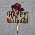 Happy Birthday Theme Topper