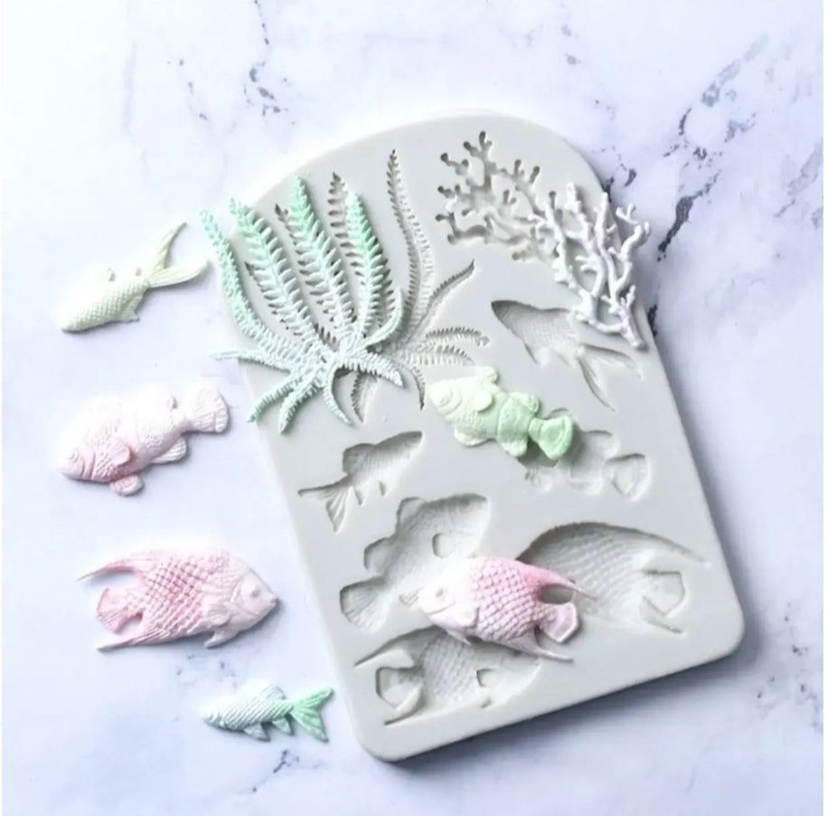 Sea Life Silicone Mould