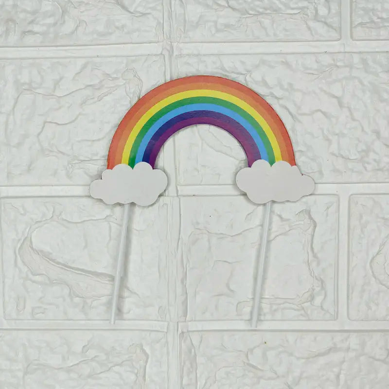 Rainbow Theme Topper