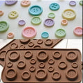 Button Chocolate Mould