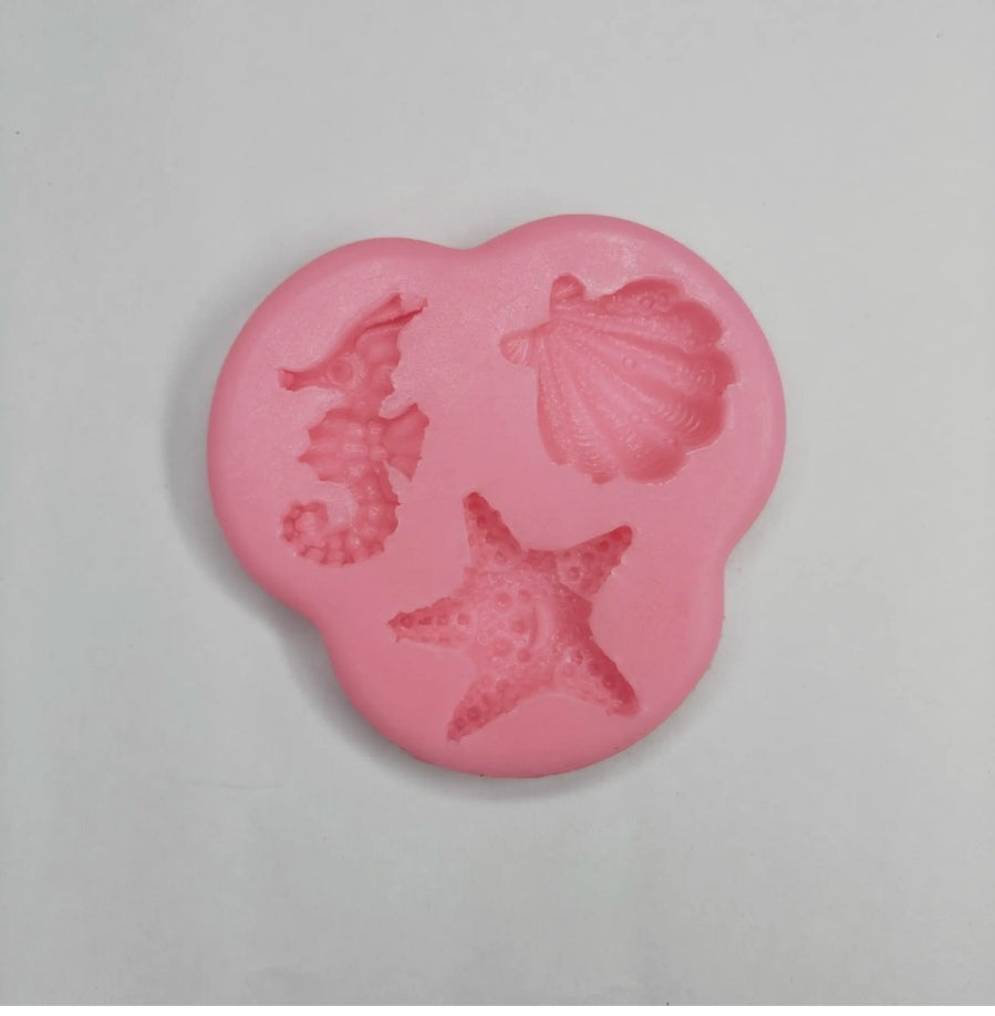 Sea Life 3 in 1 Silicone Mould