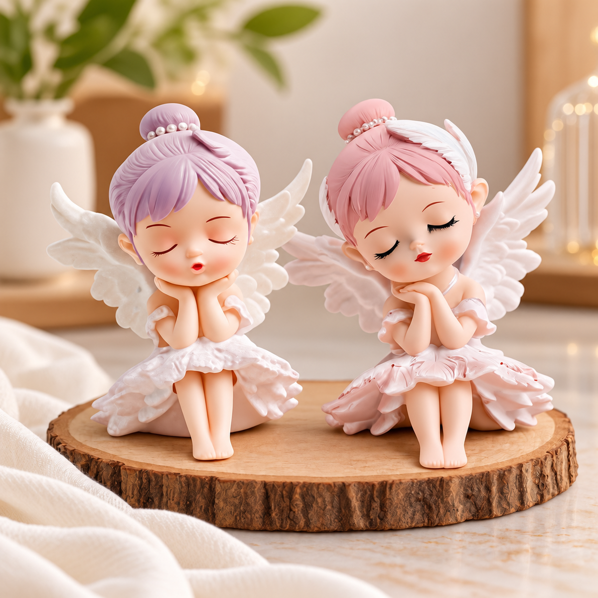 Angel Ballerina Cake Topper