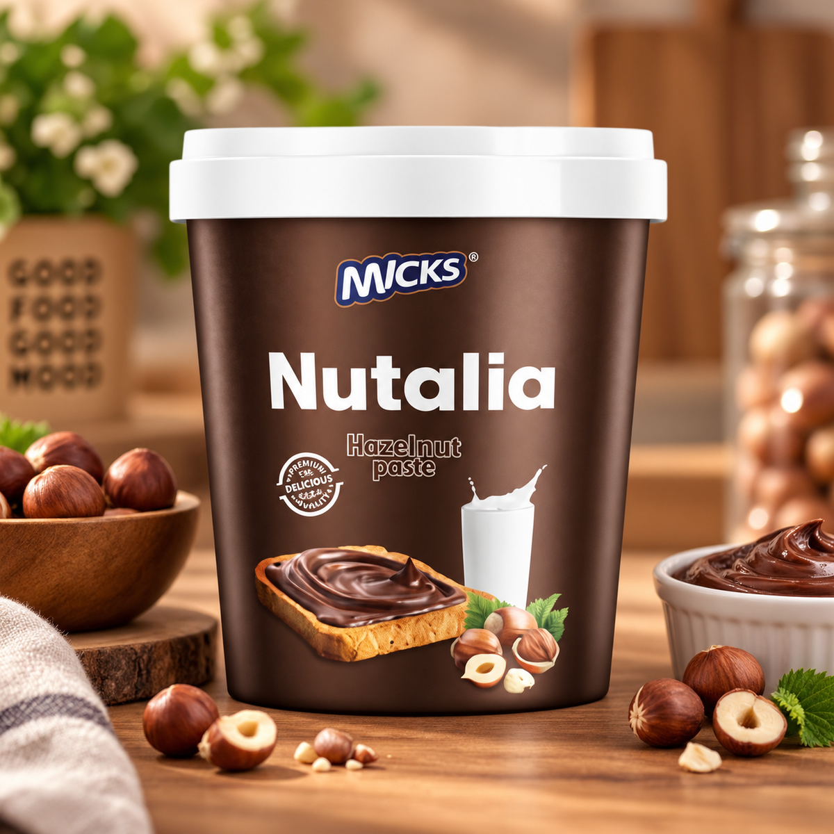Nutalia Hazelnut Paste