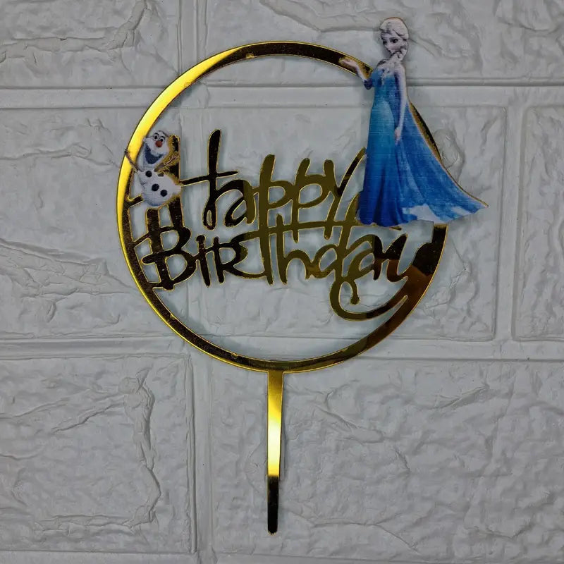 Happy Birthday Theme Topper
