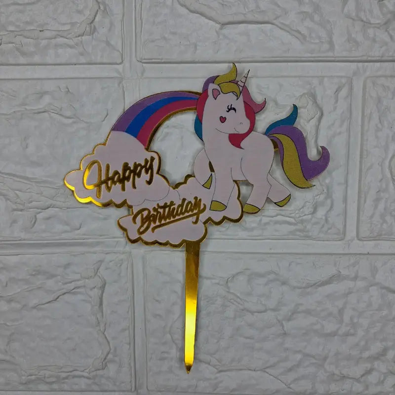 Happy Birthday Theme Topper