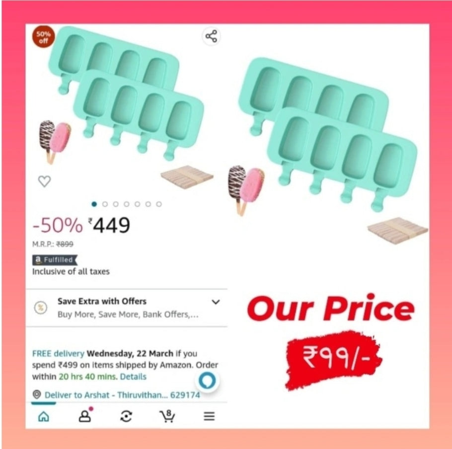 Cakesical Silicone Mould Small