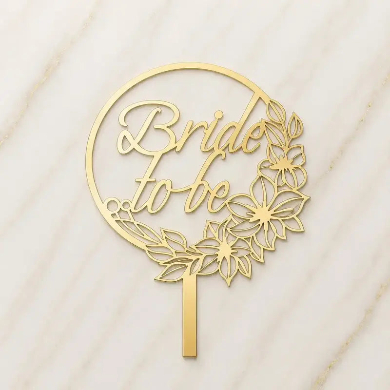 Premium Bride To Be Topper