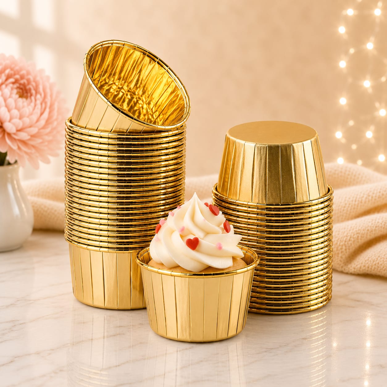 Premium Cupcake Liners  ₹3/- Each (MOQ: 5 Pcs)