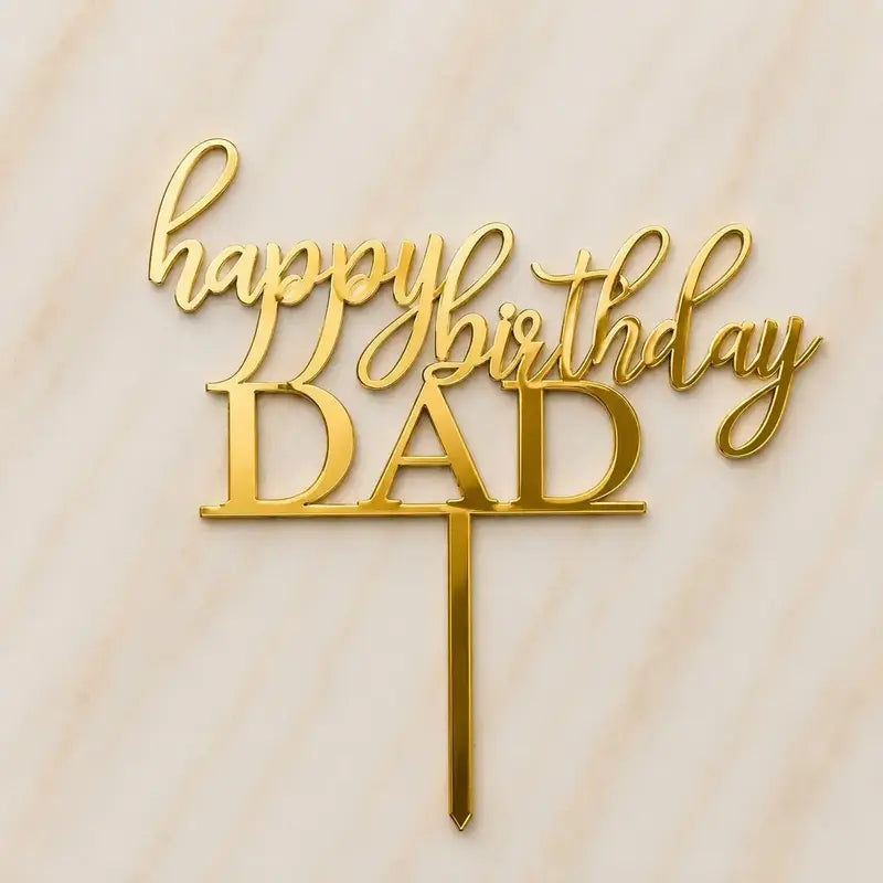 Happy Birthday Dad Topper