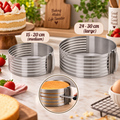 Adjustable Cake Slicer Ring