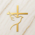 Cross Dove Topper 5inch